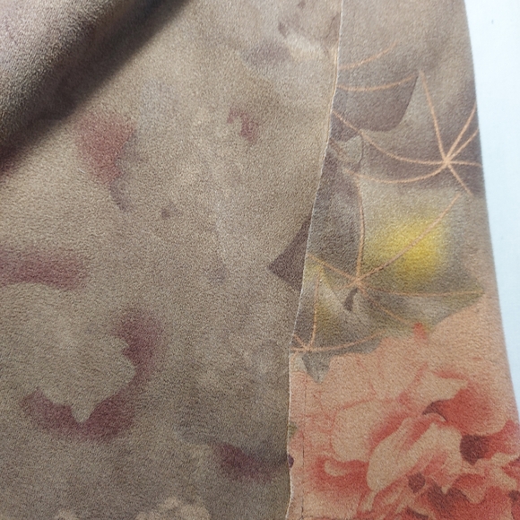 Amanda Green Floral Fall Lightweight Open Jacket, XXL - Picture 8 of 15